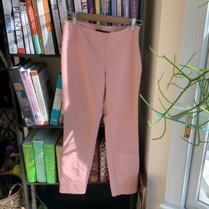 Harve Bernard dusty pink cigarette pants